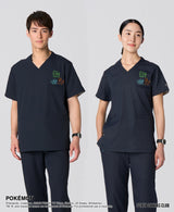 男女通用款 Scrub Canvas Club:<BR>寶可夢刷手衣