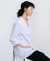 女款 雙衩中短版輕盈醫師袍・LIGHT - Classico克萊希台灣官方網站 - コート