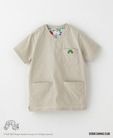 男女通用款 Scrub Canvas Club: 好餓的毛毛蟲刷手衣 - Classico克萊希台灣官方網站 - スクラブ