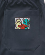 男女通用款 Scrub Canvas Club 刷手褲:Keith Haring - Classico克萊希台灣官方網站 - スクラブ