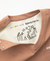 男女通用款 Scrub Canvas Club 刷手衣:Wonder Art 旭山動物園 - Classico克萊希台灣官方網站 - スクラブ