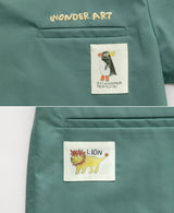 男女通用款 Scrub Canvas Club 刷手衣:Wonder Art 旭山動物園 - Classico克萊希台灣官方網站 - スクラブ