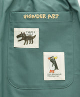 男女通用款 Scrub Canvas Club 刷手褲:Wonder Art 旭山動物園 - Classico克萊希台灣官方網站 - スクラブ