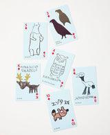Scrub Canvas Club 動物加油撲克牌:Wonder Art 旭山動物園 - Classico克萊希台灣官方網站 - スクラブ