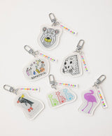 Scrub Canvas Club 鑰匙圈:Wonder Art 旭山動物園 - Classico克萊希台灣官方網站 - スクラブ