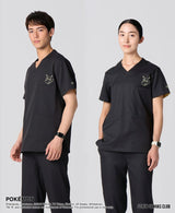 男女通用款 Scrub Canvas Club:<BR>寶可夢刷手衣 - Classico克萊希台灣官方網站 - スクラブ