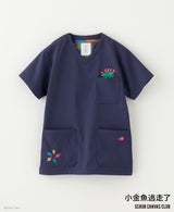 男女通用款 Scrub Canvas Club:小金魚逃走了刷手衣 - Classico克萊希台灣官方網站-スクラブ