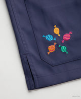 男女通用款 Scrub Canvas Club:小金魚逃走了刷手衣 - Classico克萊希台灣官方網站-スクラブ