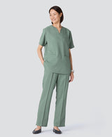 女款 摺線刷手褲・TRO - Classico克萊希台灣官方網站 - スクラブ