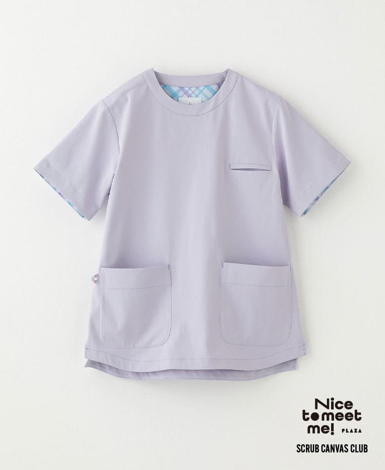 男女通用款 Scrub Canvas Club: Nice to meet me!刷手衣 - Classico克萊希台灣官方網站 - スクラブ