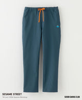 男女通用款 Scrub Canvas Club 刷手褲:SESAME STREET - Classico克萊希台灣官方網站 - スクラブ