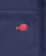 男女通用款 Scrub Canvas Club:小金魚逃走了刷手衣 - Classico克萊希台灣官方網站-スクラブ