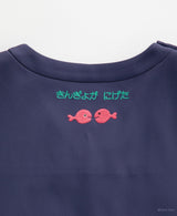 男女通用款 Scrub Canvas Club:小金魚逃走了刷手衣 - Classico克萊希台灣官方網站-スクラブ