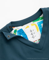 男女通用款 Scrub Canvas Club:好餓的毛毛蟲刷手衣 - Classico克萊希台灣官方網站-スクラブ
